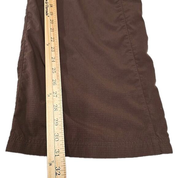 Under Armour Convertible Pants Men's 40x32 Brown Nylon Ripstop 7 Pocket Gorpcore - Picture 8 of 12